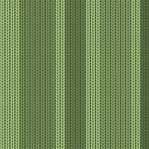 green knit stripes