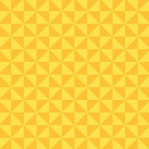 Geometric Pattern: Square Triangle: Light Yellow