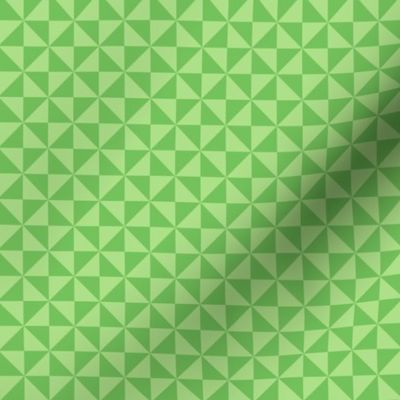 Geometric Pattern: Square Triangle: Light Green