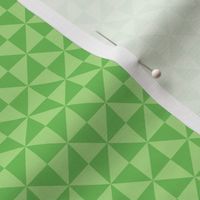 Geometric Pattern: Square Triangle: Light Green