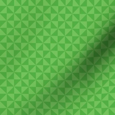 Geometric Pattern: Square Triangle: Dark Green