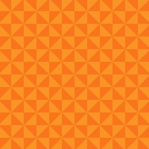 Geometric Pattern: Square Triangle: Dark Orange
