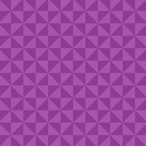Geometric Pattern: Square Triangle: Dark Purple