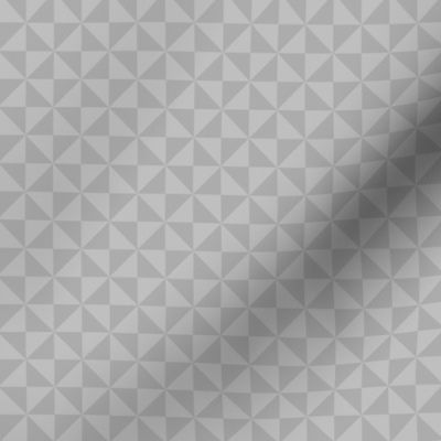 Geometric Pattern: Square Triangle: Monochrome Grey Ash