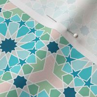 Geometric Pattern: Arabic Tiles: Spring
