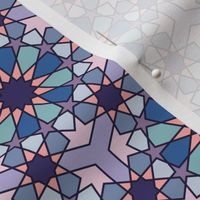Geometric Pattern: Arabic Tiles: Iris