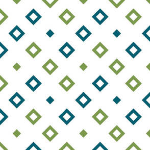 Geometric blue_green_070