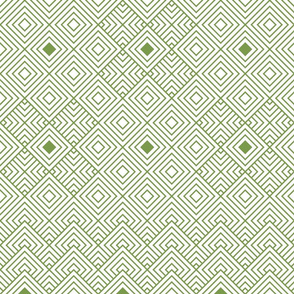 Geometric green_white 063