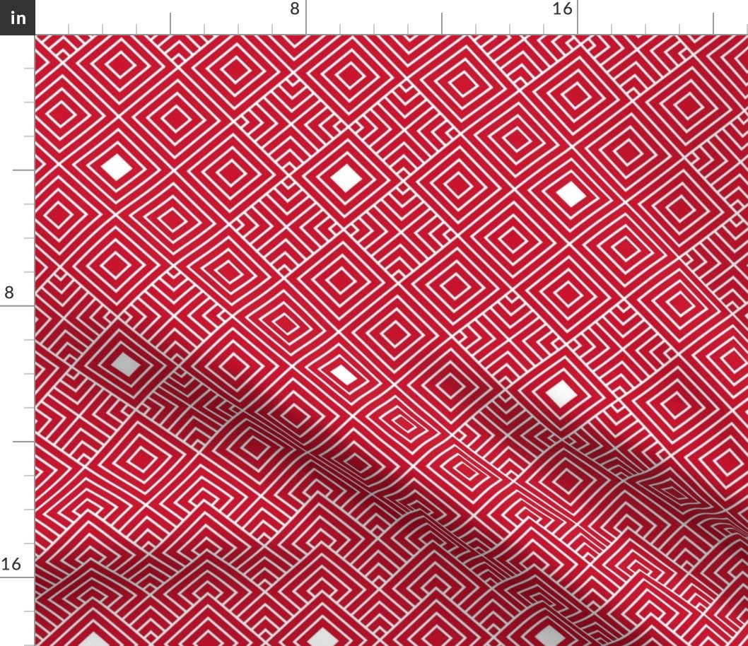 Geometric red_white 081