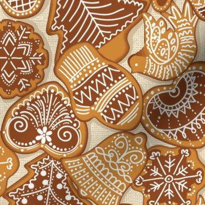 Gingerbread Cookies Mixed