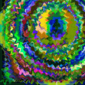 Eye of the Dragon Abstract Art JUMBO k31