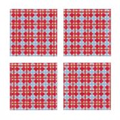 Winter Plaid (red-dusty-bronze) 5”