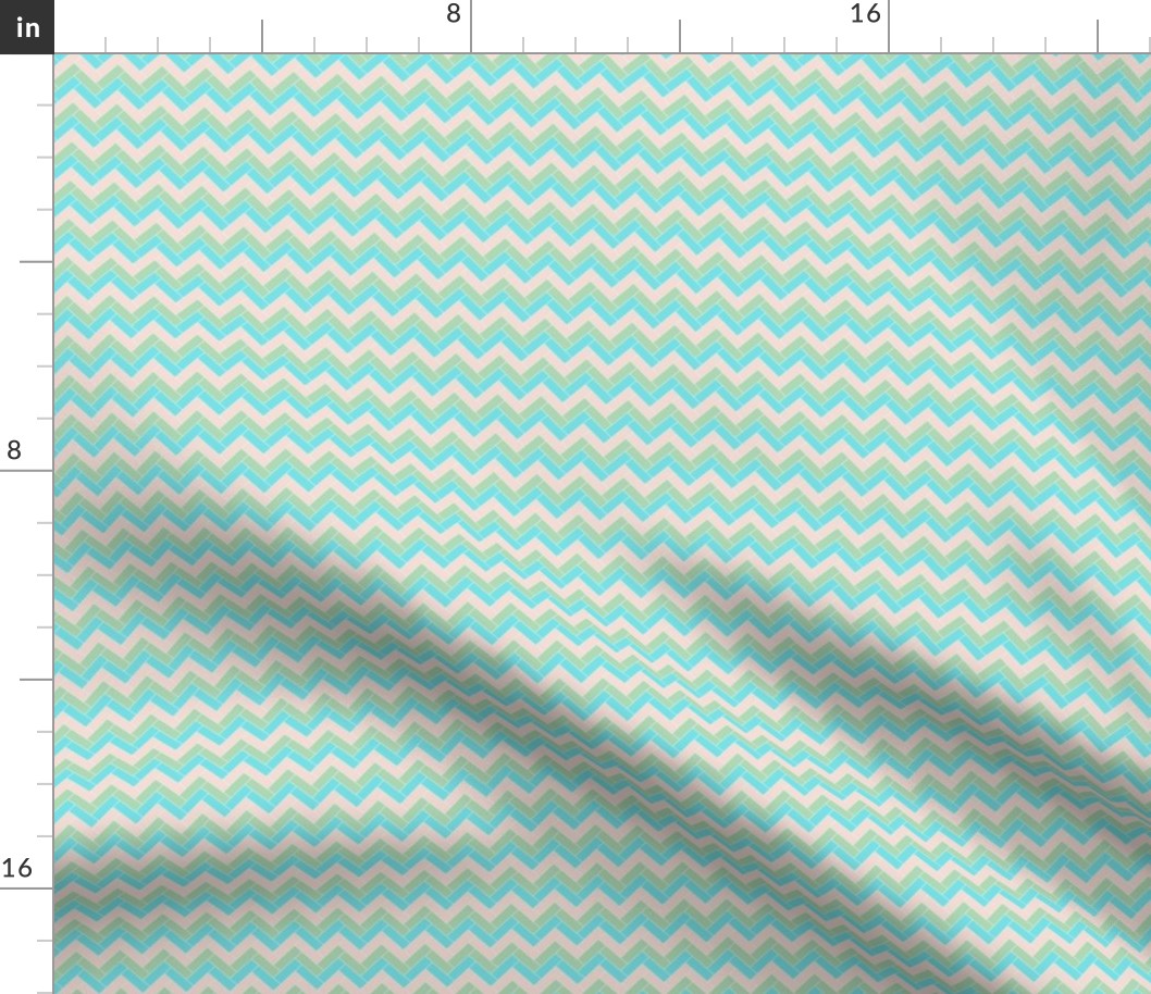 Geometric Pattern: Herringbone: Spring