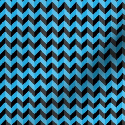 Geometric Pattern: Chevron: Dark/Blue