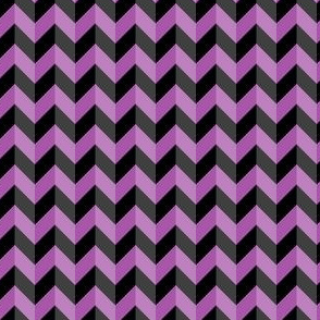 Geometric Pattern: Chevron: Dark/Purple