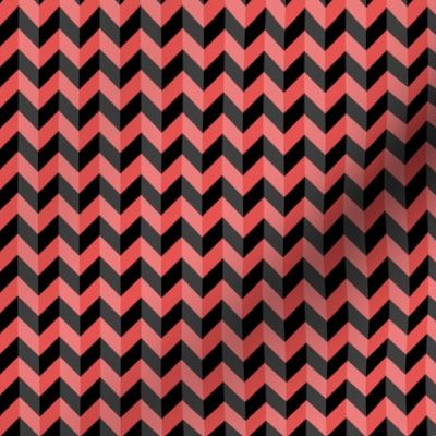 Geometric Pattern: Chevron: Dark/Red