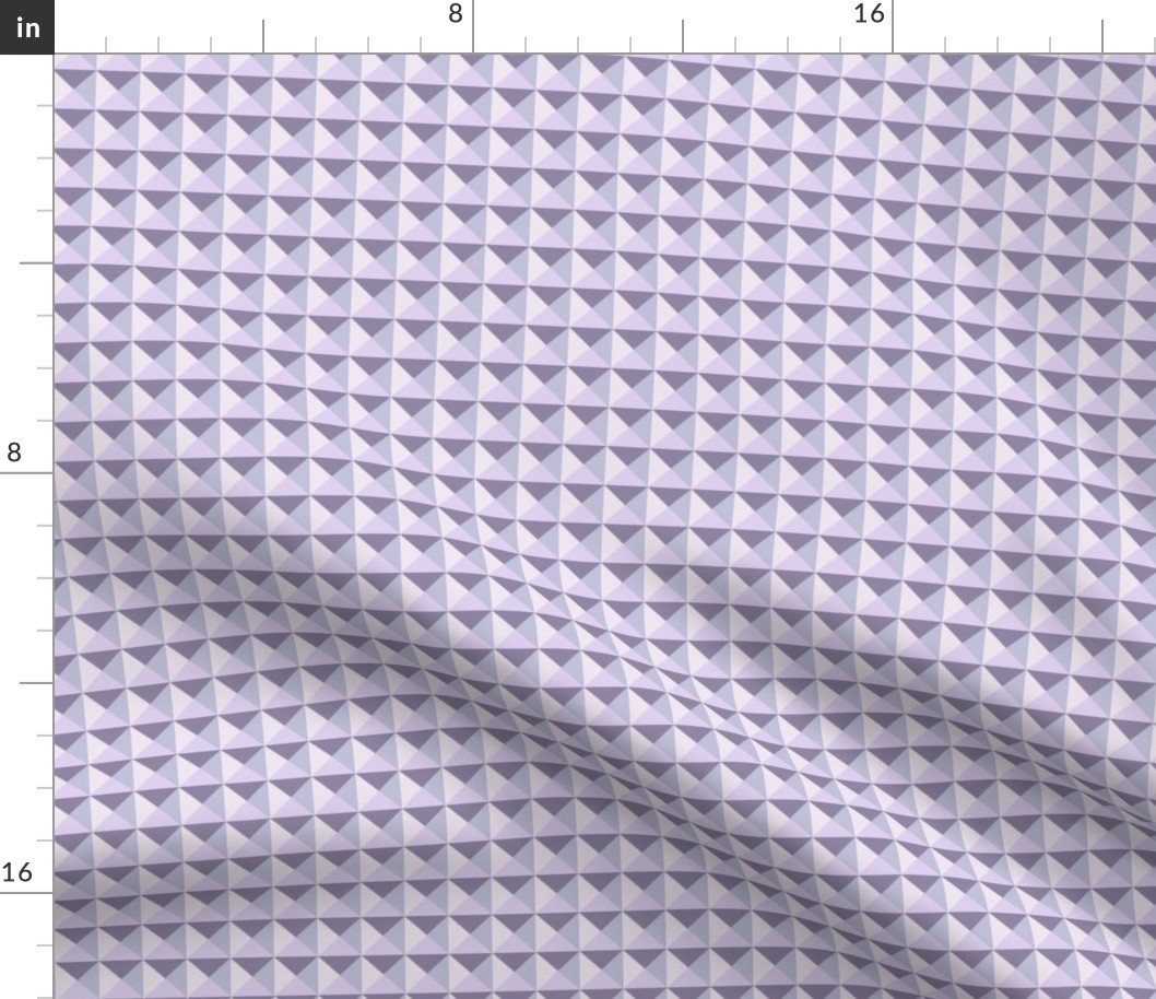 Geometric Pattern: Pyramid: Lilac