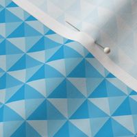 Geometric Pattern: Pyramid: Light/Blue