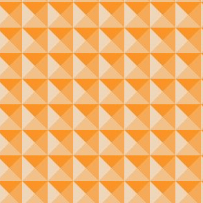 Geometric Pattern: Pyramid: Light/Orange