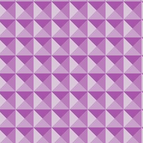 Geometric Pattern: Pyramid: Light/Purple