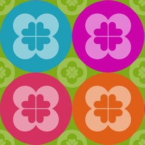 Geometric Pattern: Circle Flower: Pop