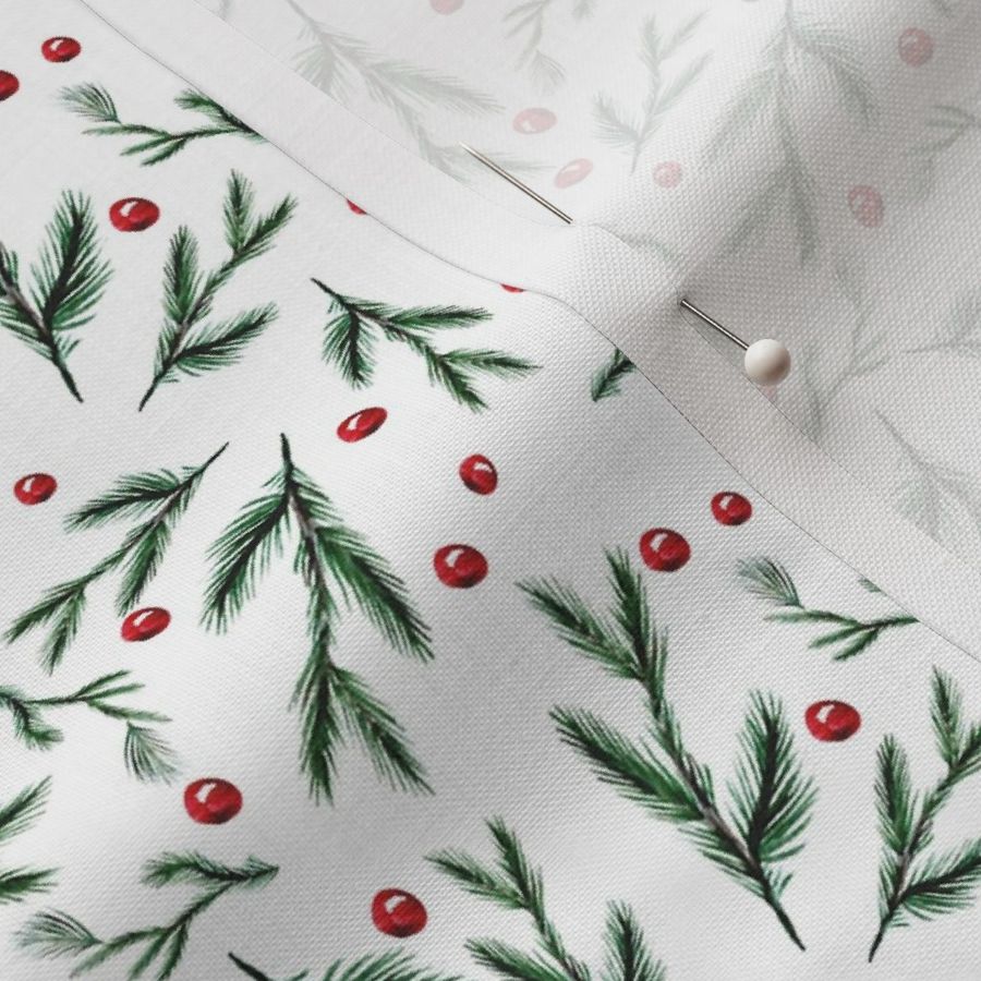 Christmas//Pine & Berries - Small