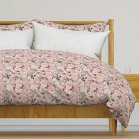 Vintage Chintz Rose Pattern