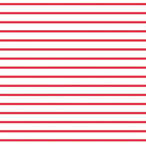 red thin stripes