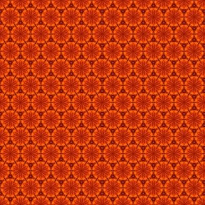 Quilting in Orange Design No 8