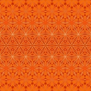 Quilting in Orange Design No 9 Metamorphosis