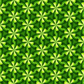 Quilting in Green Design No. 16 Slice of Lime