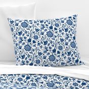 Chintz blue