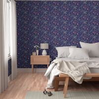 Chintz  Blue