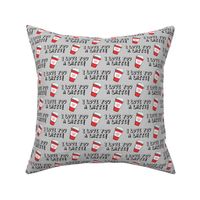 I love you latte! - red and grey - heart coffee latte cup - valentines - LAD19