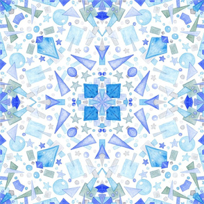 Frozen Crystal Kaleidoscope 