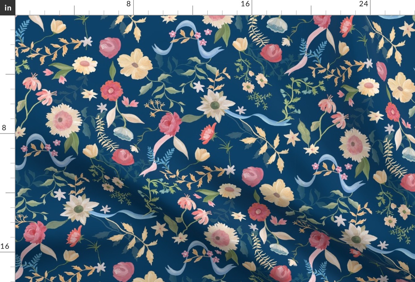 Chintz Blue 