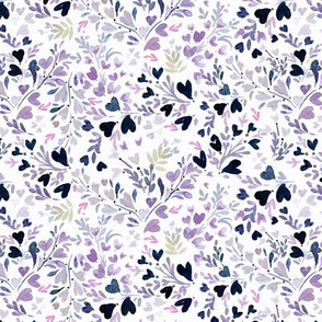 heart-floral-purples M