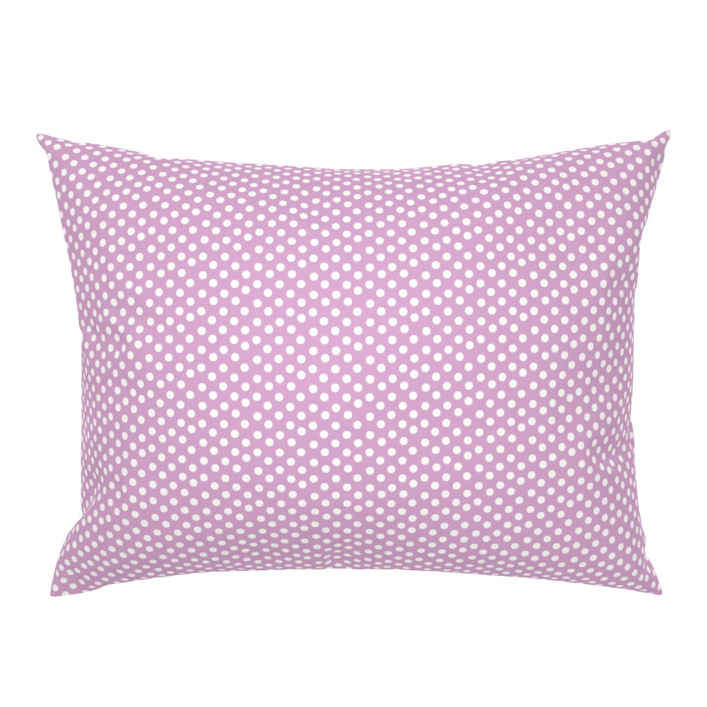 Pretty Polka Dots in Lavender