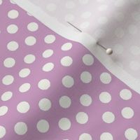 Pretty Polka Dots in Lavender