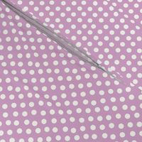 Pretty Polka Dots in Lavender