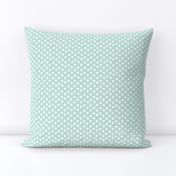 Pretty Polka Dots in Mint