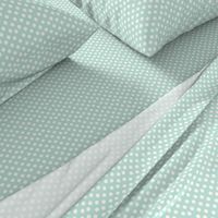 Pretty Polka Dots in Mint