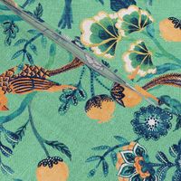 Indian Chintz {Aqua}