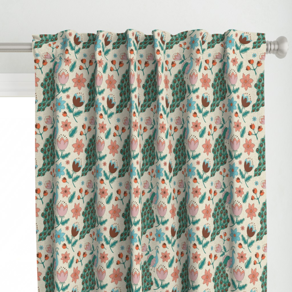 Peacock Chintz