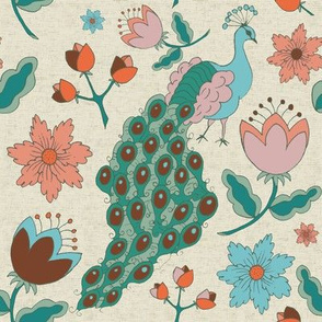 Peacock Chintz