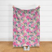 chintz roses/large scale