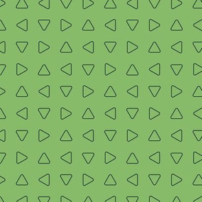 Green triangle texture pattern