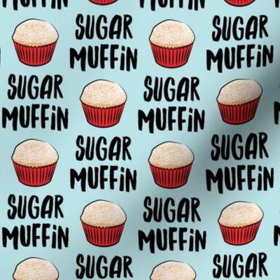 Sugar Muffin - Valentines - blue - LAD19
