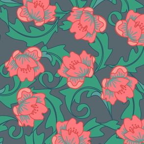 Peony Chintz