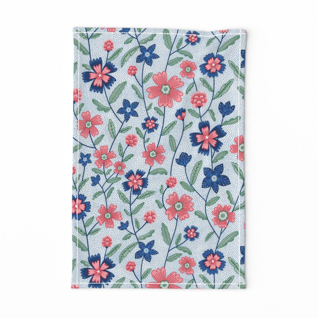 Chintz flowers pattern